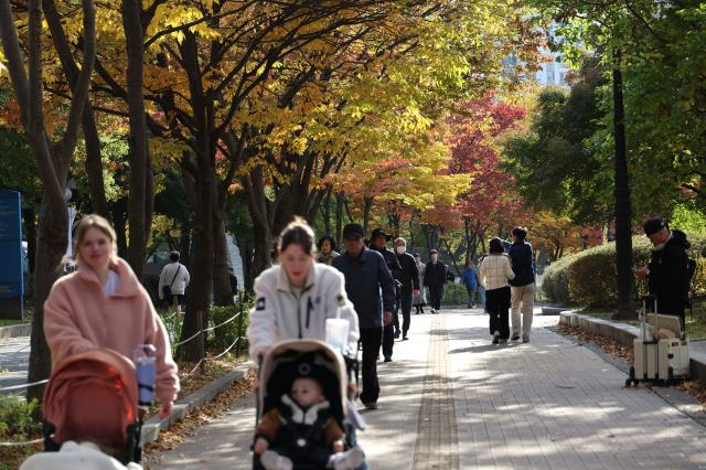 Olympic Park in Seoul Nov 2 2025