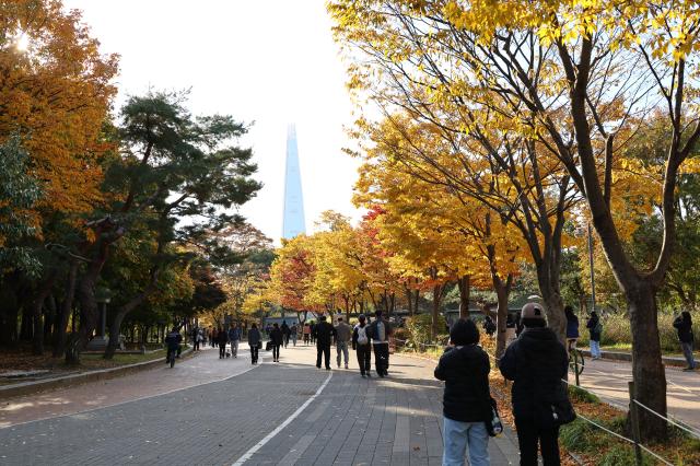 Olympic Park in Seoul Nov 2 2025 AJP Yoo Na-hyun