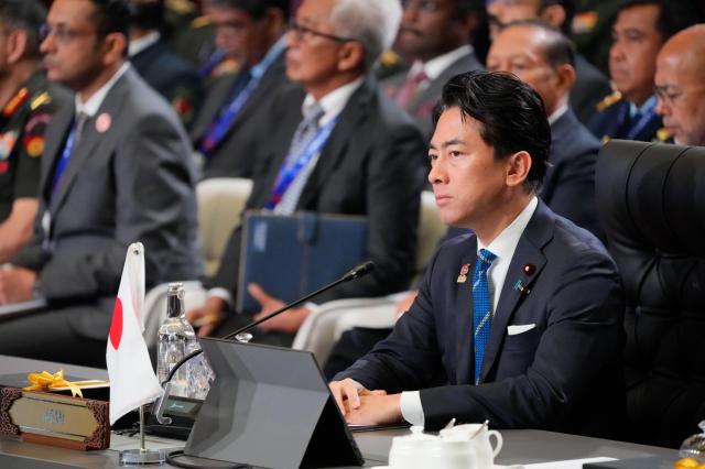 고이즈미 신지로 일본 방위상 사진EPA연합뉴스