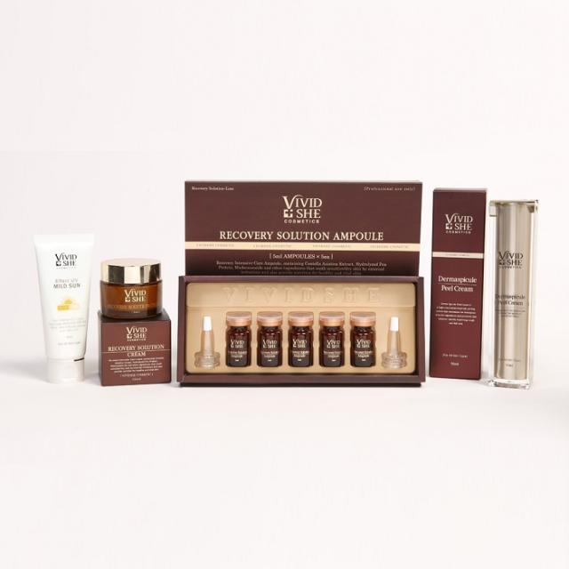 피부미용 전문기업 다미인Damiin이 자사 프리미엄 스킨케어 브랜드 ‘비비드쉬VIVIDSHE’의 신제품 ’더마 필테라피 스피큘 필크림’을 공식 출시했다고 7일 밝혔다 사진다미인 제공