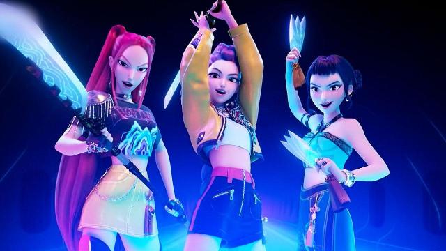 Characters from the Netflix original animated film K-pop Demon Hunters  Courtesy of Netflix