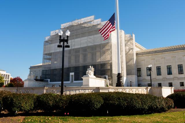 미국 워싱턴DC의 연방대법원 전경 사진EPA연합뉴스