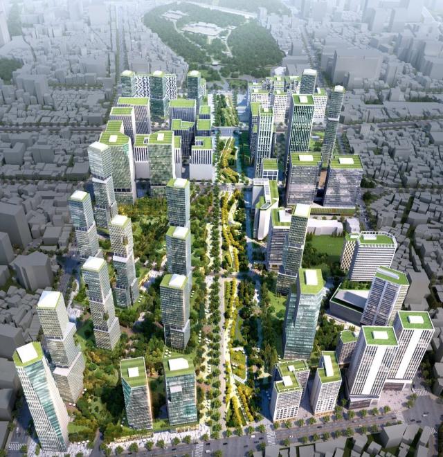 지난 7월 서울시가 공개한 세운재정비촉진지구 전체 조감도. 서울시 제공