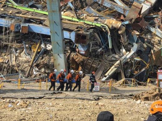 At least three dead after collapse at retired power plant in Ulsan