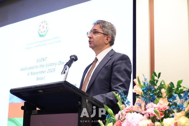 Azerbaijani ambassador calls for lasting peace at Victory Day reception in Seoul