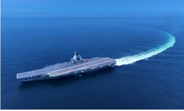 중국의 세 번째 항공모함인 푸젠함 사진연합뉴스