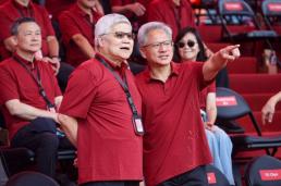 젠슨 황, TSMC 체육대회 참석…3개월 새 3번째 방문하며 TSMC와 밀착