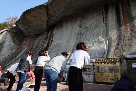 [포토] 수능 기원하는 학부모들