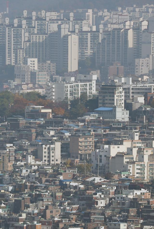 사진은 9일 오전 서울 남산에서 바라본 아파트의 모습 2025119 사진연합뉴스