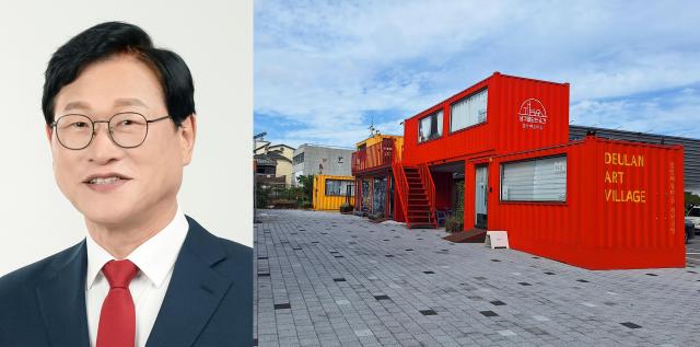 2022년 1월에 수성구 식당가인 들안길에 식당을 매입 후 컨테이너를 설치하여 청년공방을 운영 중이다  사진이인수 기자