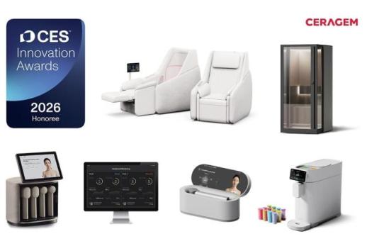 세라젬, CES 2026에서 12개 혁신상 수상...글로벌 헬스케어 업계 최다