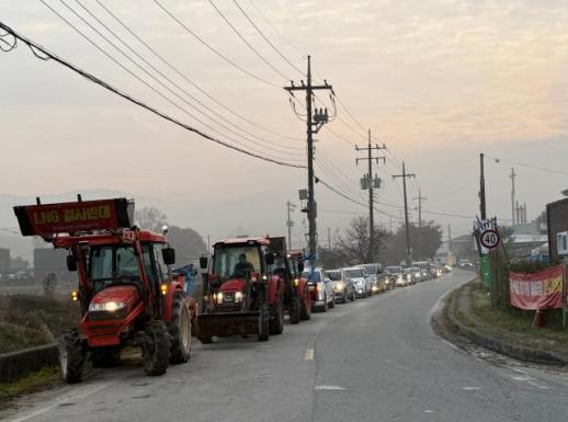 용인 원삼면 죽능리 SK반도체클러스터 현장 주민 갈등 재점화