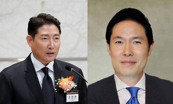 효성 조현준 회장왼쪽과 조현상 부회장 사진효성