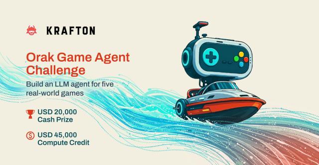 크래프톤 AI 게임 실력 평가 ‘Orak 챌린지’ 글로벌 개최