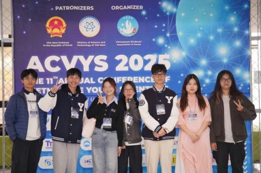 Hội thảo ACVYS 2025 tại Hàn Quốc - Cầu nối tri thức của các nhà khoa học trẻ Việt Nam