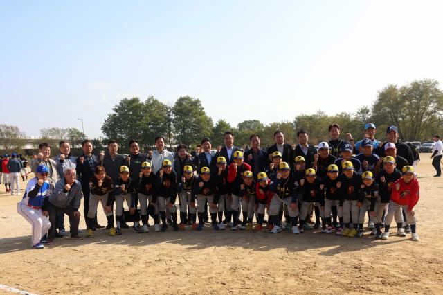 2025 평택시의장배 야구대회 단체 모습 사진평택시의회