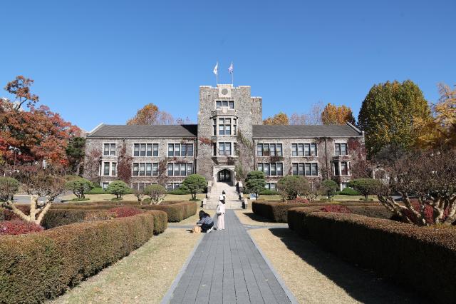 Underwood Hall one of the oldest buildings at Yonsei University’s Sinchon campus in Seoul is seen on Nov 10 2025 AJP Yoo Na-hyun