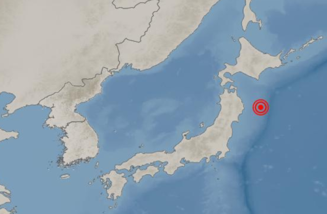 일본 이와테현 모리오카시 동쪽 201km 해역서 규모 62 지진이 발생했다 사진기상청