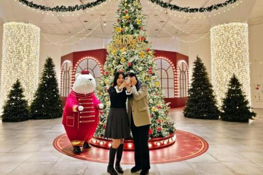 신세계 센텀시티, 뮤지컬 원더랜드 크리스마스 연출 공개