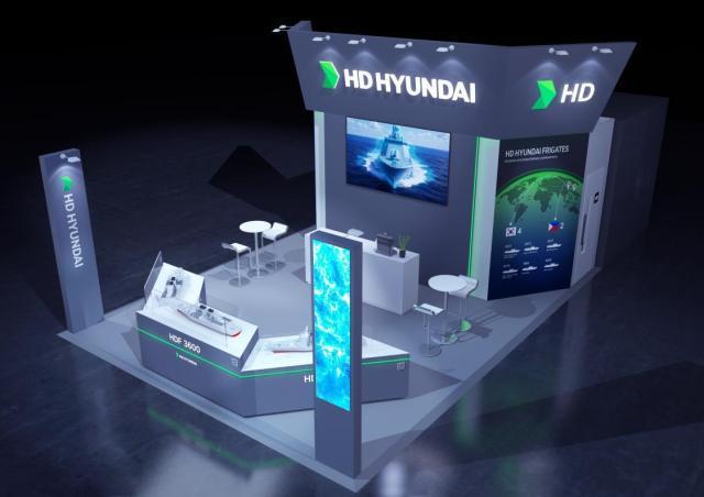 HD現代重工業、タイ「D&S 2025」に参加…護衛艦市場攻略