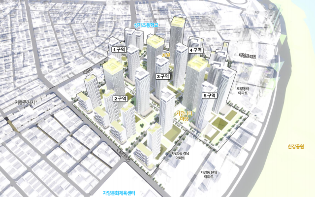 광진구 자양2동 조감도. [사진=서울시]