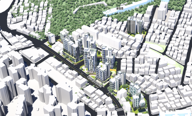관악구 청룡동 조감도 사진서울시