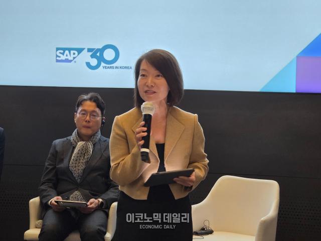 신은영 SAP 코리아 대표이사 사진선재관 기자
