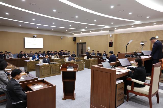 제336회 임시회 본회의장 모습사진서천군의회