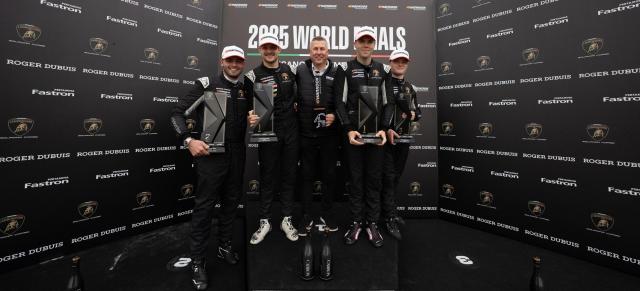 좌측부터 프로PRO 클래스 2위팀 스쿠데리아 빌로르바 코르세SCUDERIA VILLORBA CORSE 1위팀 웨인 테일러 레이싱WAYNE TAYLOR RACING 3위팀 ANSA 모터스포트ANSA MOTORSPORT