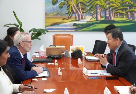 이철규 산자중기위원장, 미 상공회의소 방한단 접견… 한미 경제 동맹 강화 모색