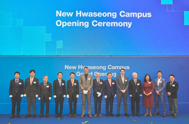 12일 경기도 화성시에서 열린 ASML 화성캠퍼스 공식 개관 기념행사 모습 사진ASML코리아