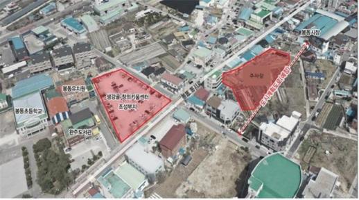 완주군, 봉동시장 옆에 주차장 조성…상권 숨통