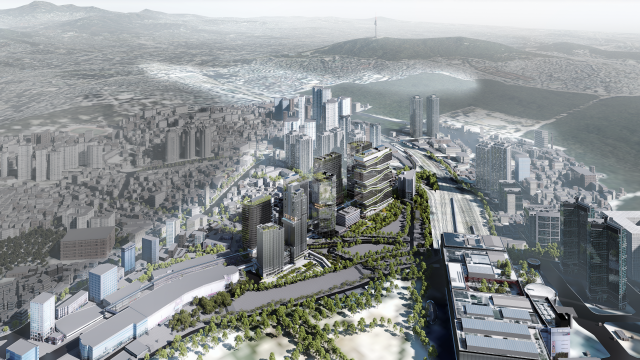  용산 지구단위계획 조감도 사진서울시