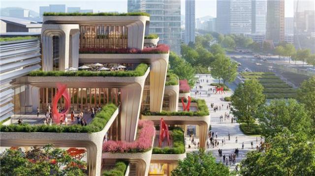 코엑스 전면부 조감도 사진서울시