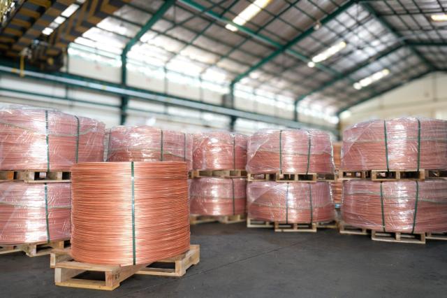 TMS의 주력제품인 구리선 사진TMS 홈페이지