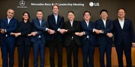 LG, Mercedes-Benz explore deeper One LG partnership for next-gen car parts