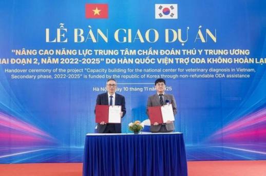 KRC hoàn thành giai đoạn 3 dự án nâng cấp Trung tâm Chẩn đoán Thú y Trung ương tại Việt Nam