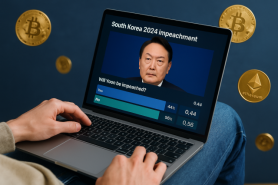 Study finds crypto prediction markets drew global attention to S. Koreas impeachment