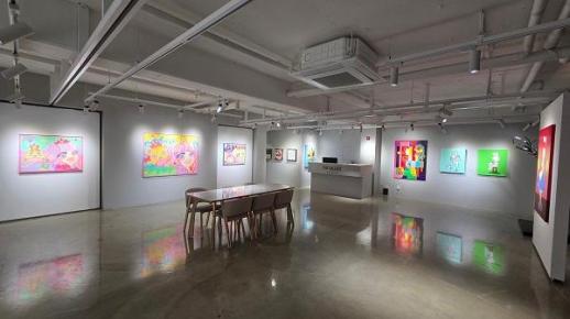 이사라·아트놈·홍원표의 3인전 3X PLAY, 청담 포브갤러리서 개최