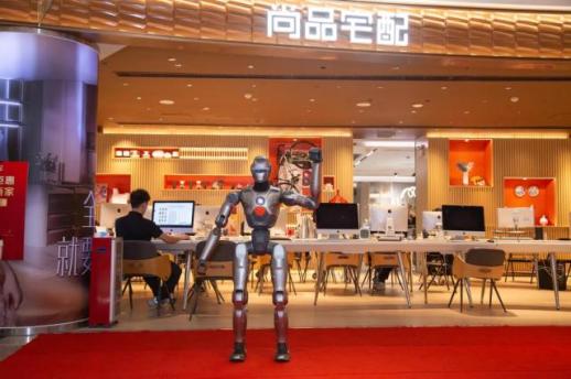 [NNA] 세계 최초 로봇 점원, 선전에서 만나다