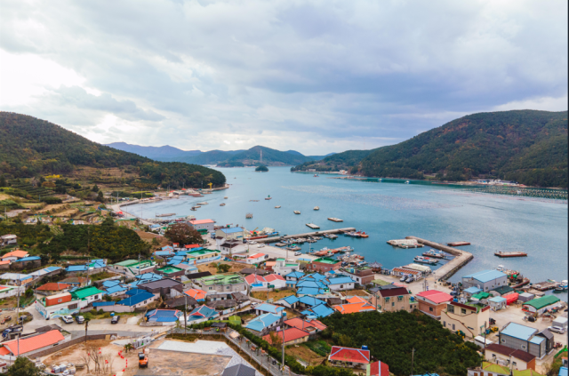 경남 거제 산달도마을 전경 사진해양수산부