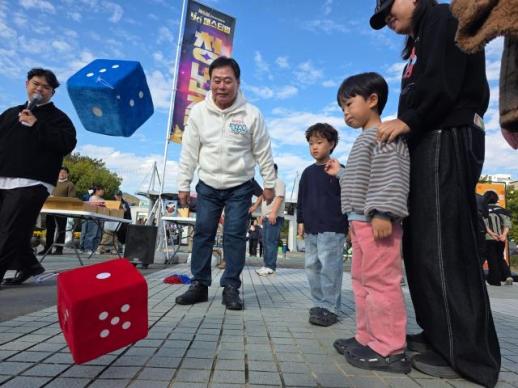제5회 무안 YD페스티벌, 김산 군수 어린이와 한판!