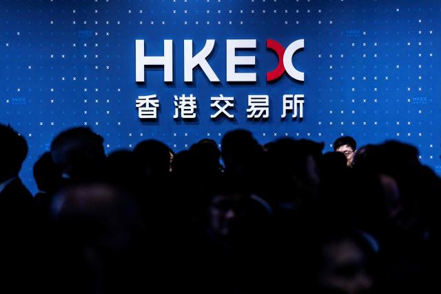 지난 6일 홍콩 증권거래소 사진AFP·연합뉴스