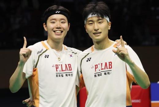 배드민턴 김원호·서승재, 시즌 10번째 정상…남자복식 최다우승 타이기록
