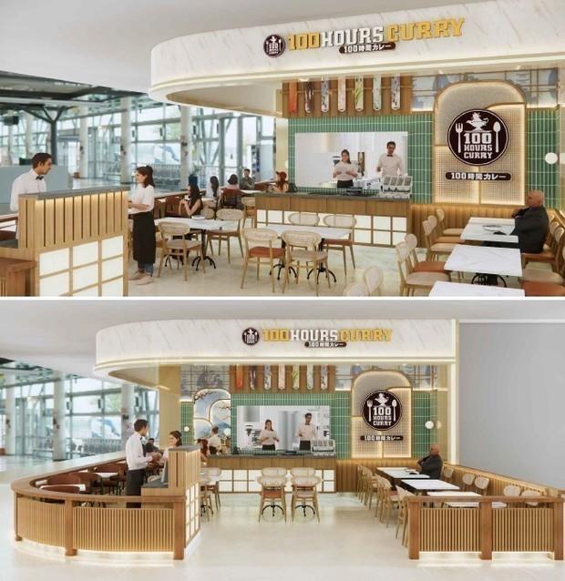 아쿠스는 수카르노 하타 국제공항 내에 ‘100시간카레’ 인도네시아 1호점이 오픈했다고 밝혔다 사진아쿠스 제공