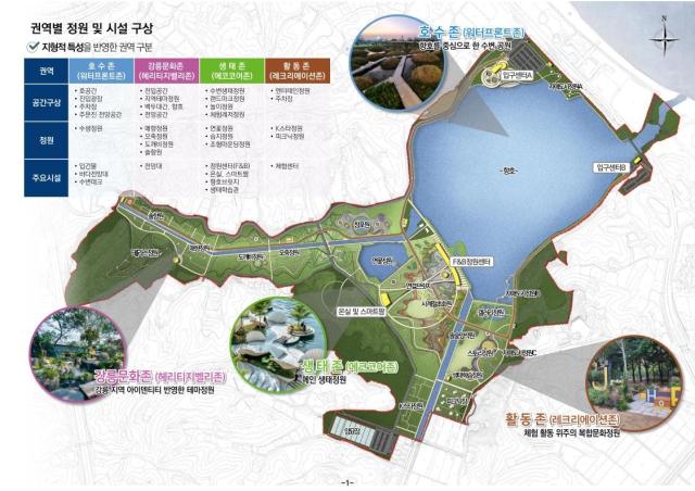 강릉 주문진 향호정원 조성사업 2026년 지방이양사업 선정 마스터플랜 사진강릉시