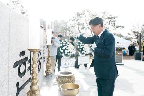 방세환 광주시장 국권회복 헌신한 순국선열 독립정신 잊지 않겠다