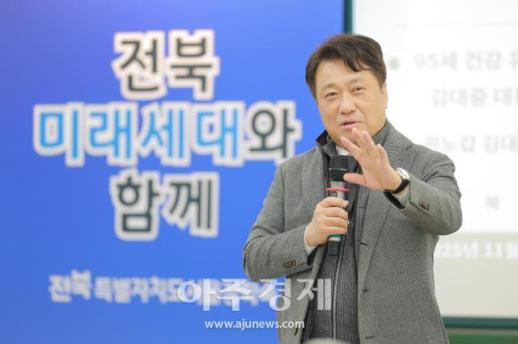 [포토] 인사말 하는 ​​​​​​​이왕준 명지의료재단 명지병원 이사장