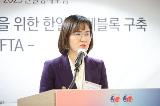[2025 한일경제포럼] 김선영 국장 한·일 경제협력, 인·태 지역 핵심 경제축으로 자리매김할 것