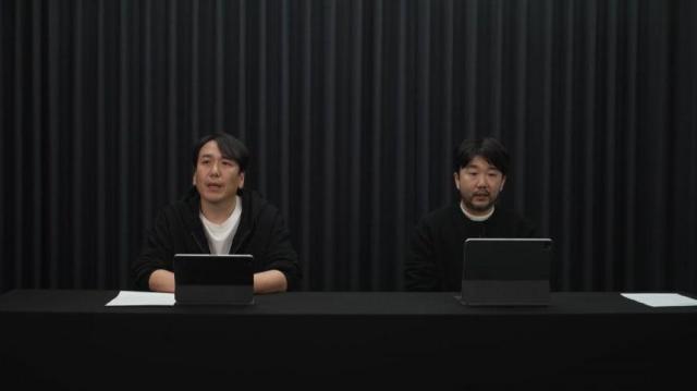 왼쪽부터 소인섭 엔씨소프트 아이온2 사업실장 김남준 엔씨소프트 아이온2 개발 PD가 아이온2 오류와 관련해 긴급 라이브를 열어 사과하고 있다 사진아이온2 유튜브캡쳐
